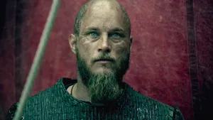 Caption: Majestic Ragnar Lothbrok In 4k Quality Wallpaper