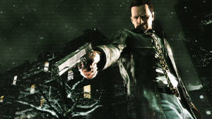 Caption: Max Payne - A Furious Shooter In Action. Wallpaper