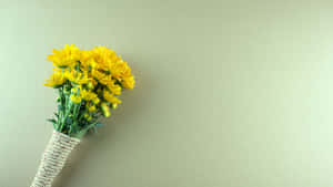 Caption: Modern Sage Green Laptop Wallpaper