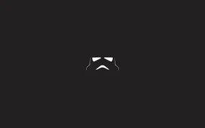Caption: Power In Darkness - Stormtrooper Helmet Wallpaper