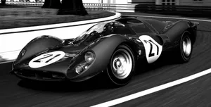 Caption: Pristine Elegance: A Ferrari 330 In Its Full Glory Wallpaper