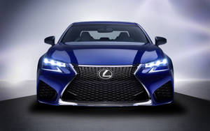 Caption: Stunning Lexus Gs F Front View Wallpaper