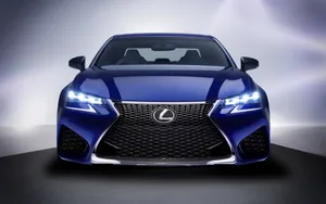Caption: Stunning Lexus Gs F Front View Wallpaper