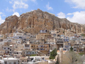 Caption: Traditional Residential Houses In Syria Wallpaper