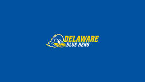 Caption: University Of Delaware Blue Hens Logo Wallpaper