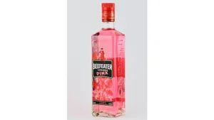 Caption: Vibrant Beefeater London Pink Gin Display Wallpaper