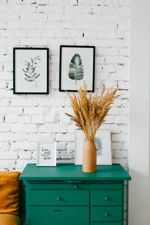 Caption: White Brick Wall Texture Background Wallpaper