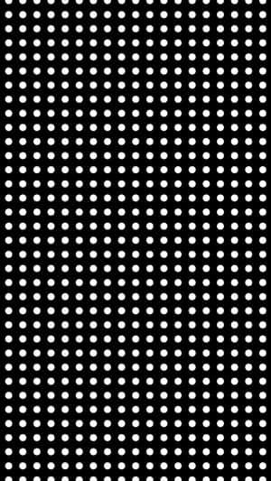 Captivating Black And White Dots Pattern Wallpaper