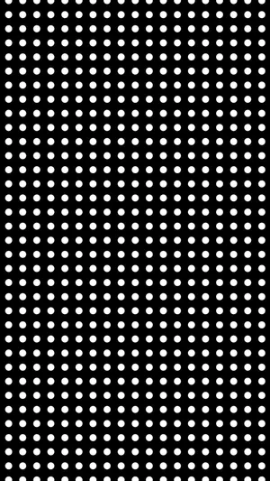 Captivating Black And White Dots Pattern Wallpaper
