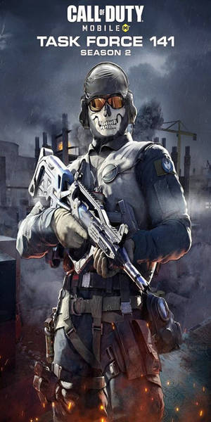 Captivating Call Of Duty Soldier Image On Mobile Wallpaper