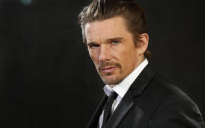 Captivating Close-up Of Ethan Hawke Wallpaper