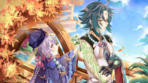 Captivating Genshin Impact Matching Pfp Wallpaper