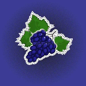 Captivating Grape Cluster Wallpaper