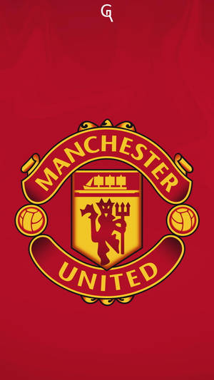 Captivating Manchester United Devil Symbol Mobile Wallpaper Wallpaper