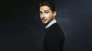 Captivating Portrait Of The Talented Actor, Shia Labeouf Wallpaper