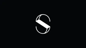 Captivating S-shaped Design Illustration Wallpaper