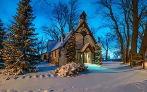 Captivating Winter Wonderland Wallpaper