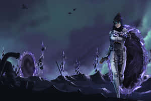 Captivating Wraith From Apex Legends Wallpaper