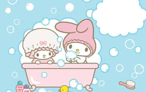 Capture Every Moment With My Melody Laptop Wallpaper