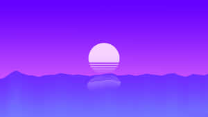 Capture The Beauty Of A Golden Sunset Wallpaper