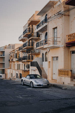 Car On The Malta Street Wallpaper