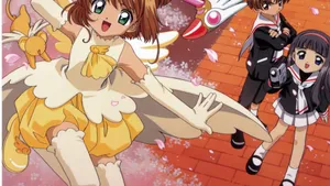 Cardcaptor Sakura Tomoyo Syaoran Scene Wallpaper