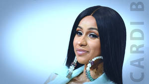 Cardi B American Rapper Wallpaper