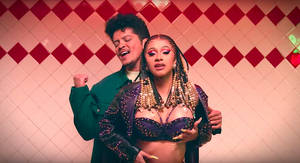 Cardi B And Bruno Mars Wallpaper