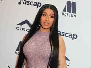 Cardi B In Ascap Event Wallpaper