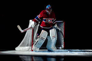 Carey Price Montreal Canadiens Hockey Field Photography Wallpaper