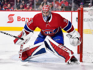 Carey Price Montreal Canadiens Ice Hockey Goalie Photography Wallpaper