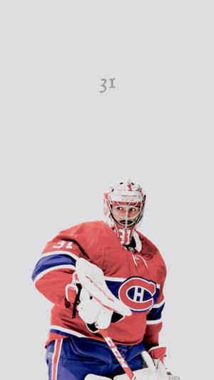 Carey Price Nhl Montreal Canadiens Minimalist Art Wallpaper