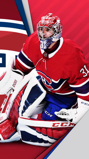 Carey Price Nhl Montreal Canadiens Overhead Photography Wallpaper