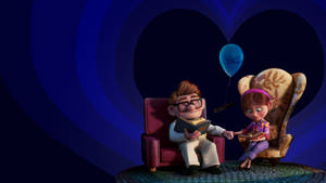 Carl Ellie Couple Up Movie Wallpaper