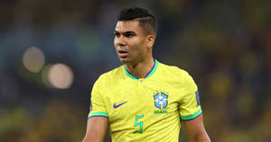 Carlos Casimiro Yellow Nike Shirt Wallpaper