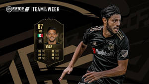 Carlos Vela Fifa 19 Stats Wallpaper