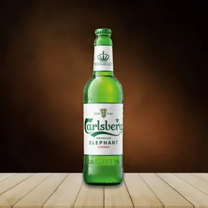 Carlsberg Elephant Strong Beer Bottle Wallpaper
