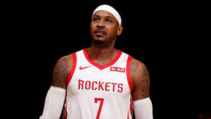 Carmelo Anthony Nba Rockets Photograph Wallpaper