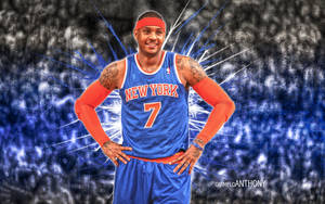 Carmelo Anthony New York 7 Art Wallpaper