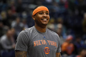 Carmelo Anthony Nueva York Smile Wallpaper