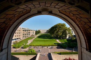 Carnegie Mellon University Fine Arts Arch Wallpaper