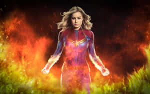 Carol Danvers Aka Captain Marvel Wallpaper