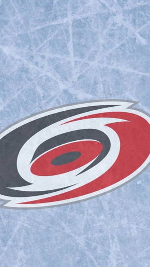 Carolina Hurricanes On Pastel Backdrop Wallpaper