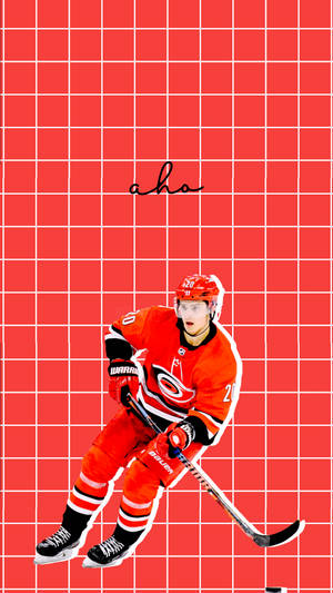 Carolina Hurricanes Player Sebastian Aho Wallpaper