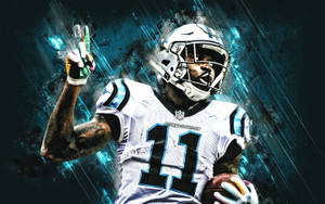 Carolina Panthers Robby Anderson Wallpaper