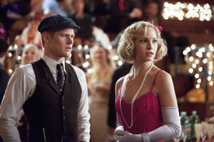 Caroline Forbes And Matt Donovan Wallpaper