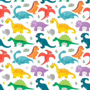 Cartoon Animal Dinosaurs Wallpaper