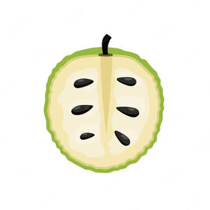 Cartoon Animated Cherimoya Wallpaper