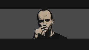 Cartoon Art Jason Statham Wallpaper