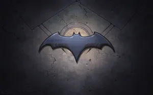 Cartoon Batman Logo Wallpaper